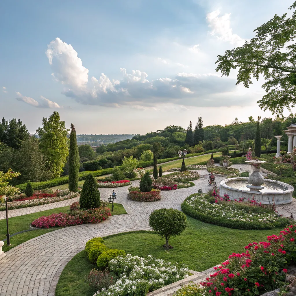 Beautifully designed garden landscape by BRANDELIXA