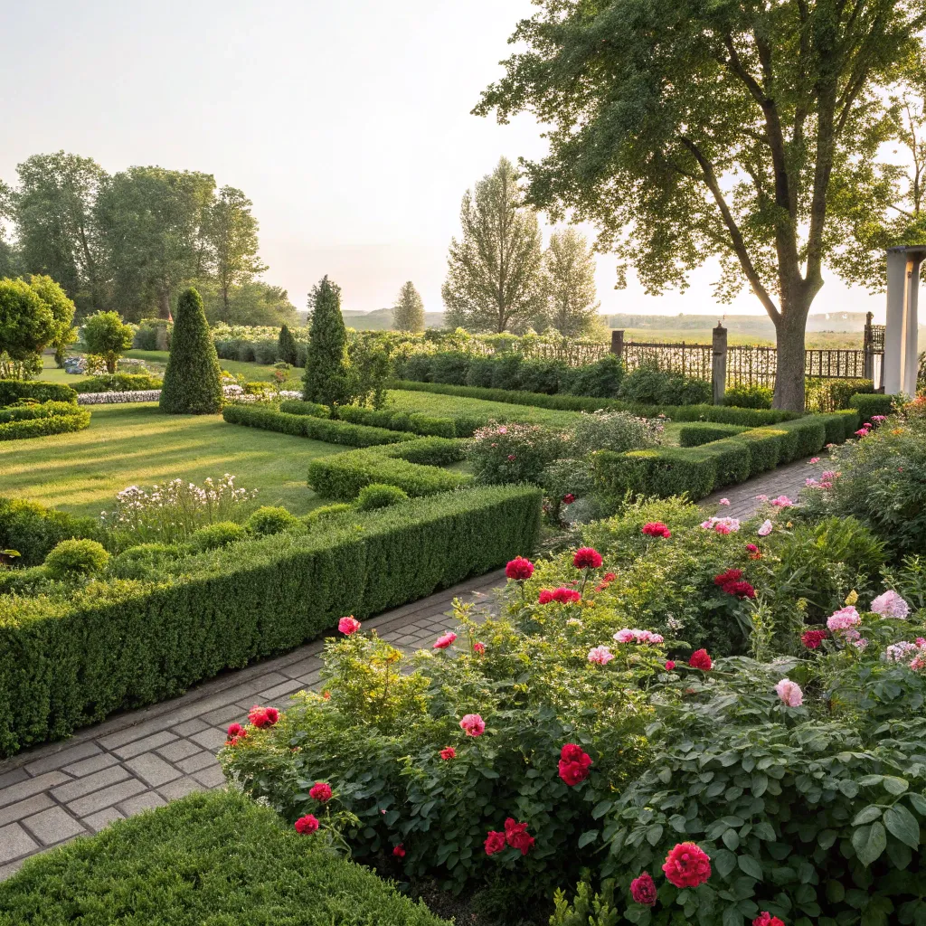 Effective garden maintenance