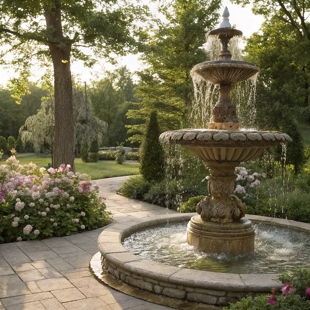 Elegant Garden Fountain